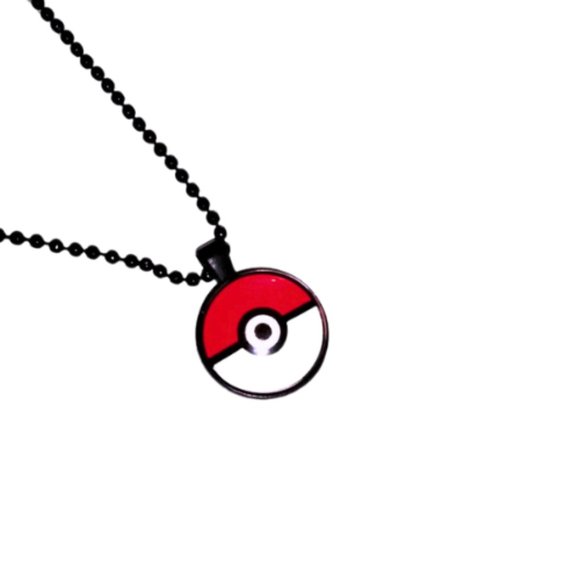 Pokemon Pokeball Style Necklace - Picture 1 of 1